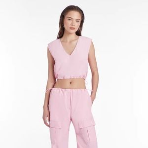 NWT Amanda Uprichard Gage top size S